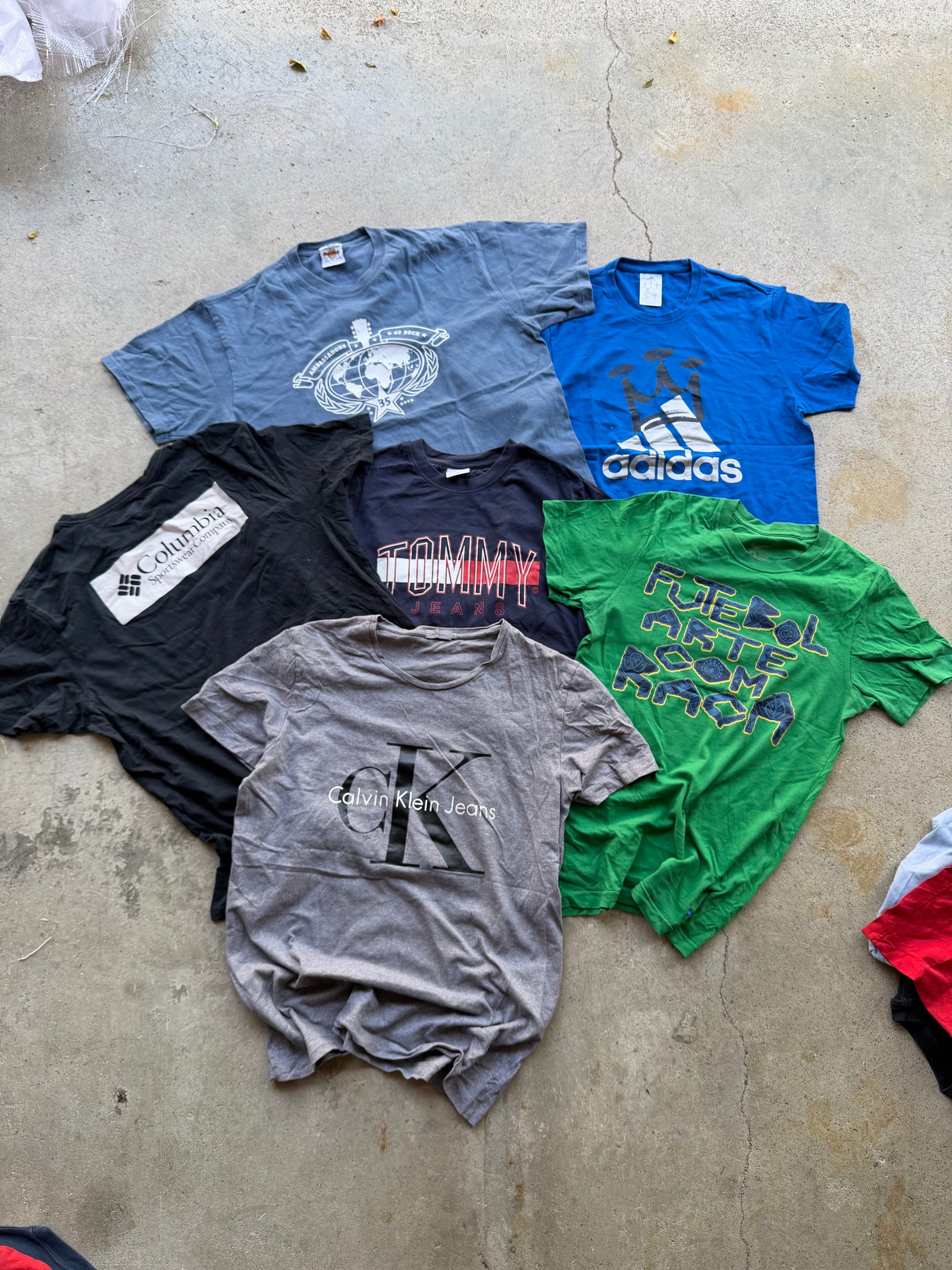 20x camisetas vintage de marca