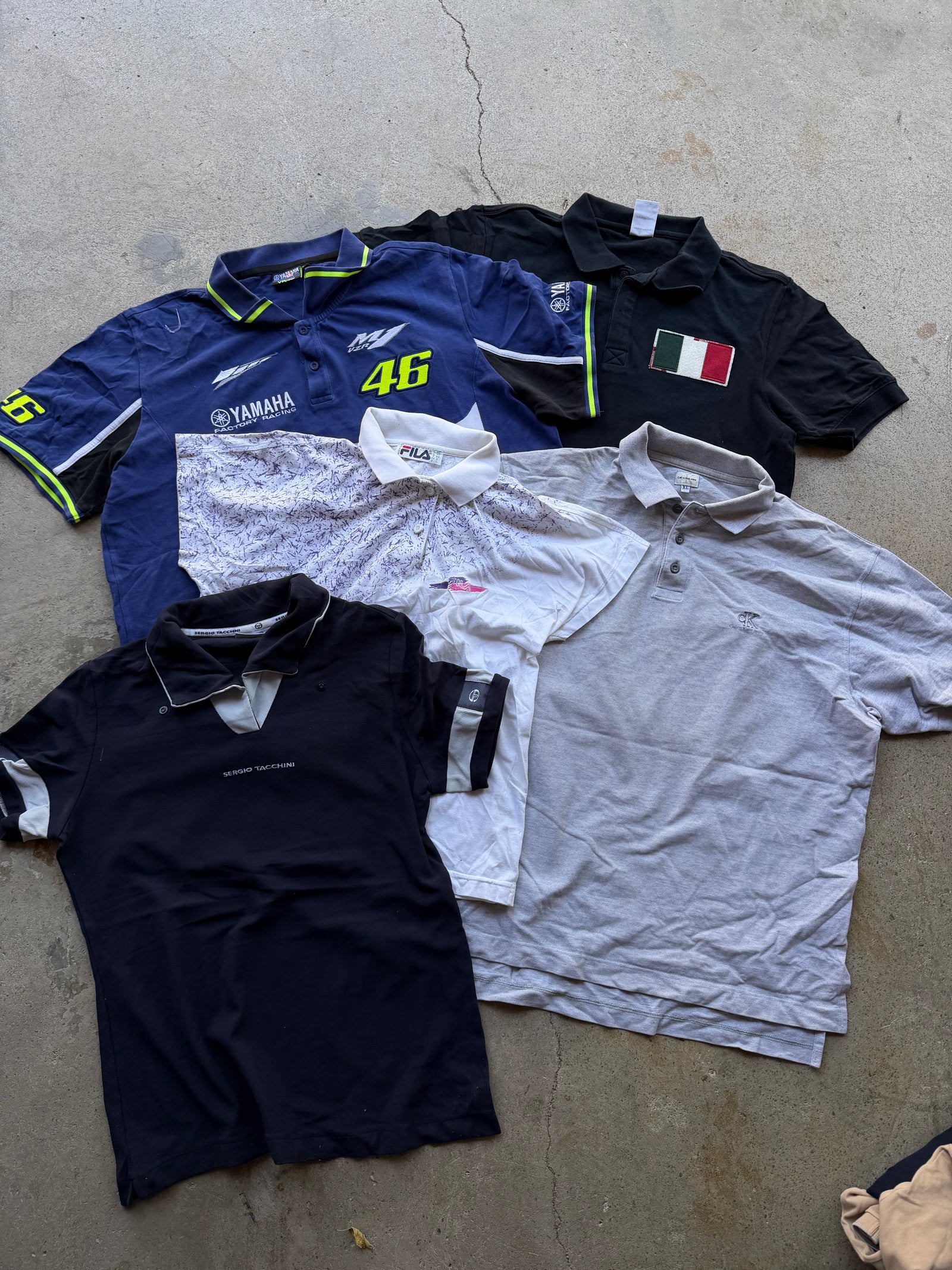 20x Mix vintage polos de marca