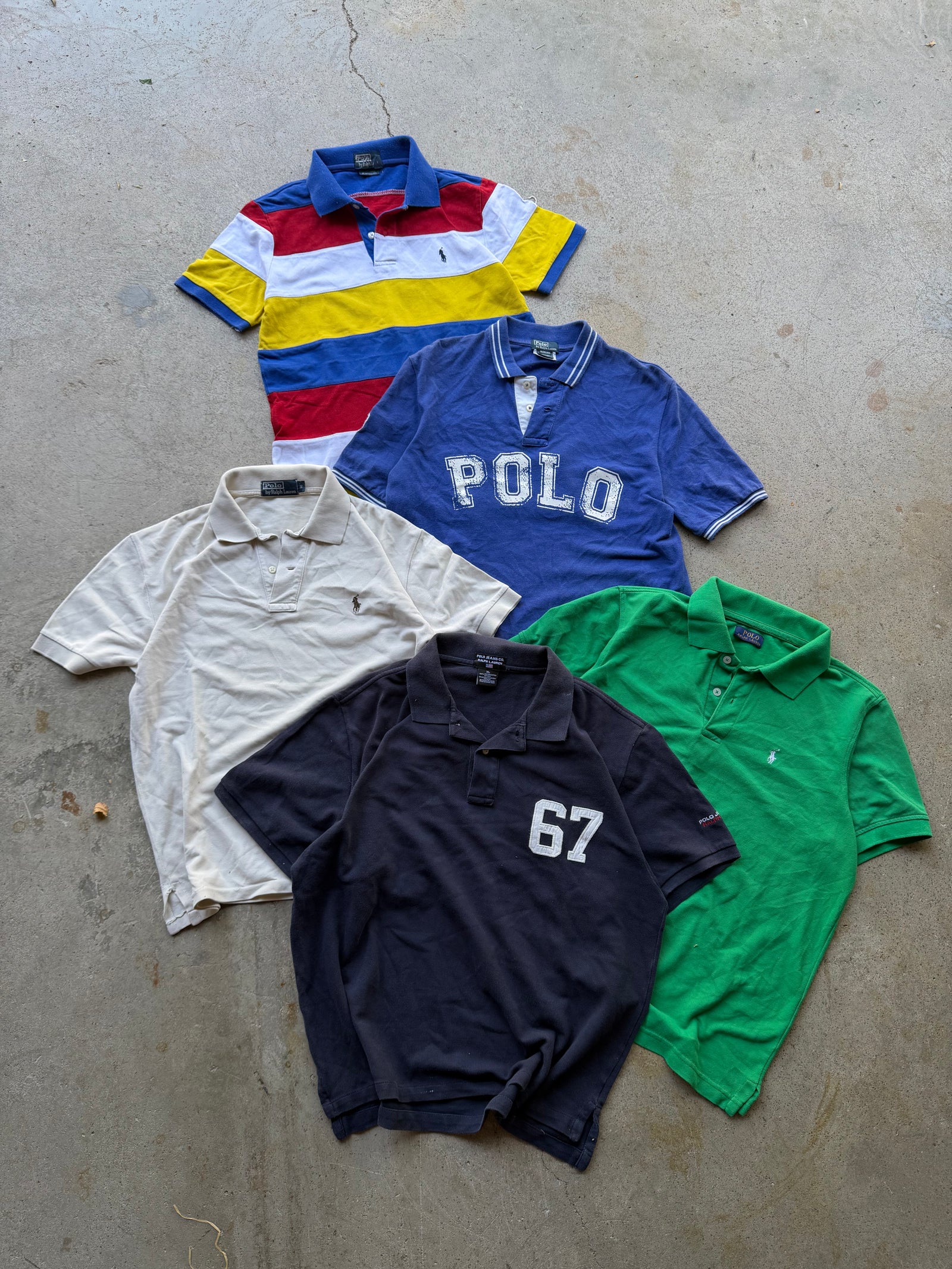 PRE-ORDER 20x Polos vintage Ralph Lauren