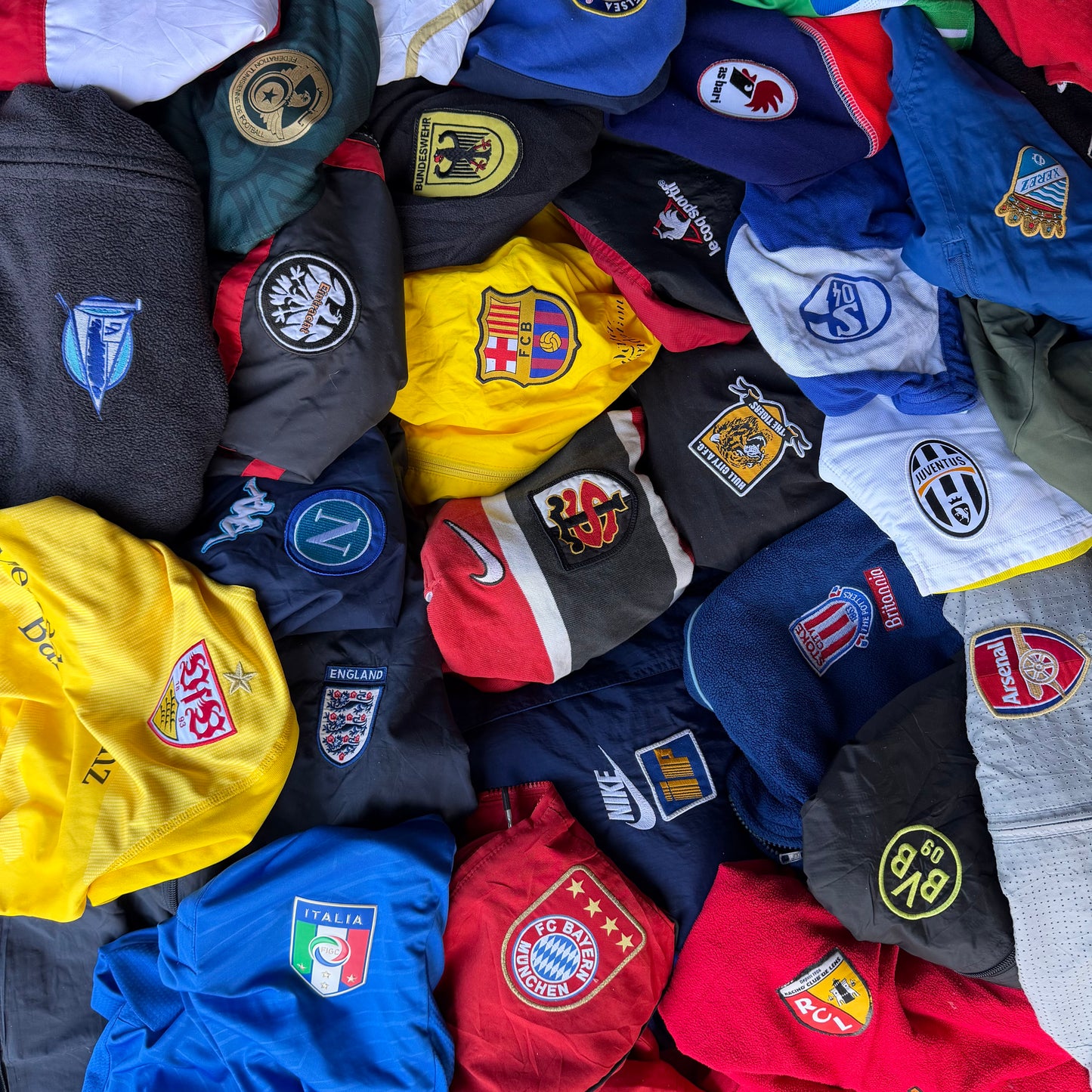 54pcs Vintage football lot