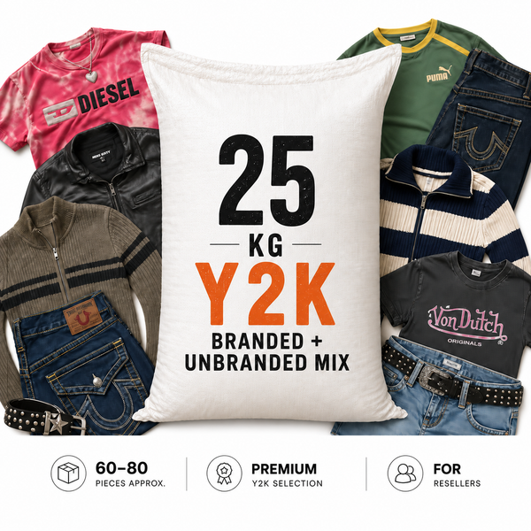 25 kg Vintage Specialist Bundle: Y2K Branded and Unbranded Mix