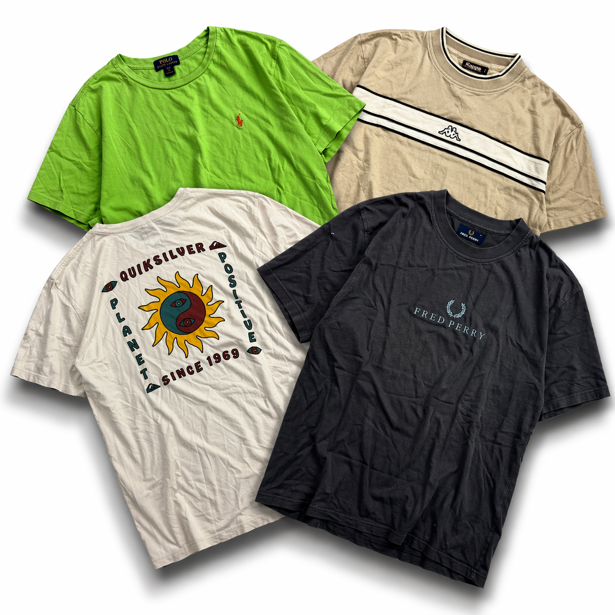 20x camisetas vintage de marca