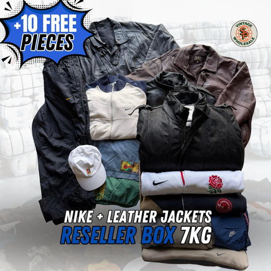 NIKE + LEATHER JACKETS RESELLER BOX