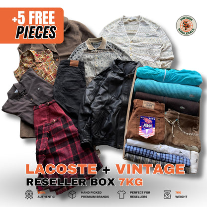 LACOSTE + VINTAGE RESELLER BOX