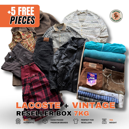 LACOSTE + VINTAGE RESELLER BOX