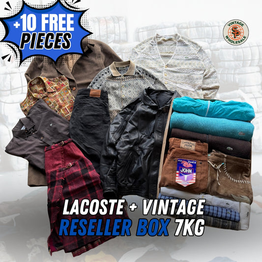LACOSTE + VINTAGE RESELLER BOX