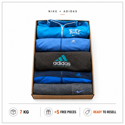 NIKE + ADIDAS VINTAGE STARTER BOX