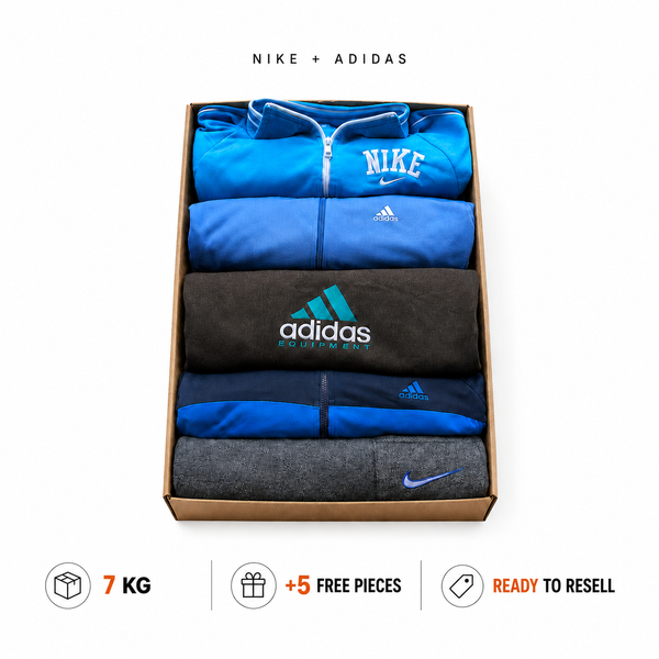 NIKE + ADIDAS VINTAGE STARTER BOX