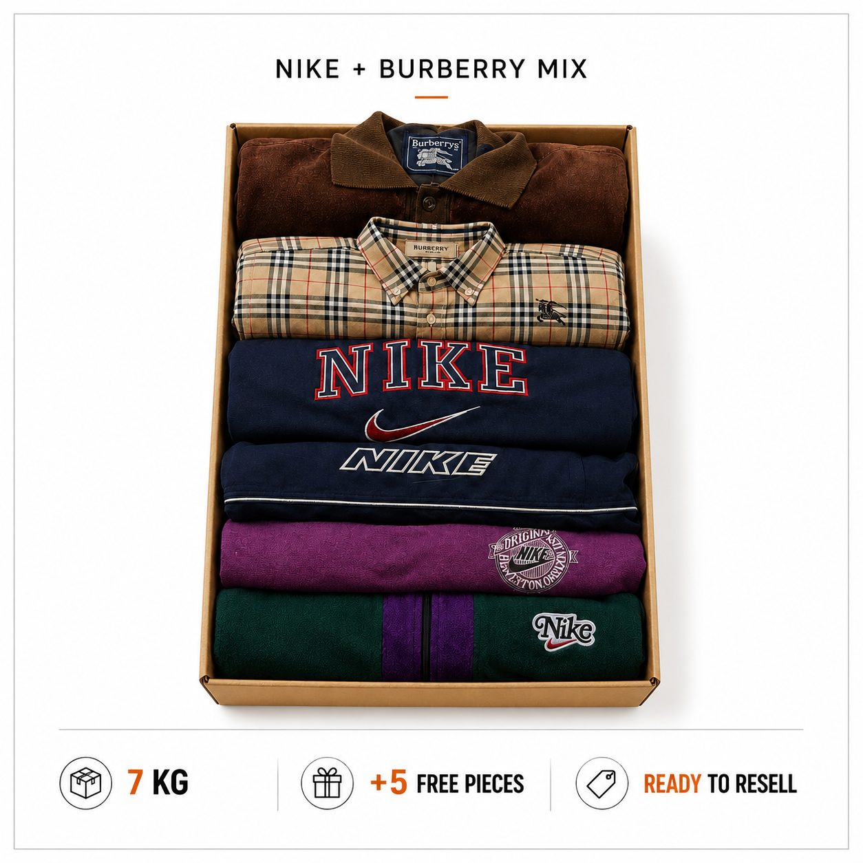 NIKE + BURBERRY VINTAGE STARTER BOX