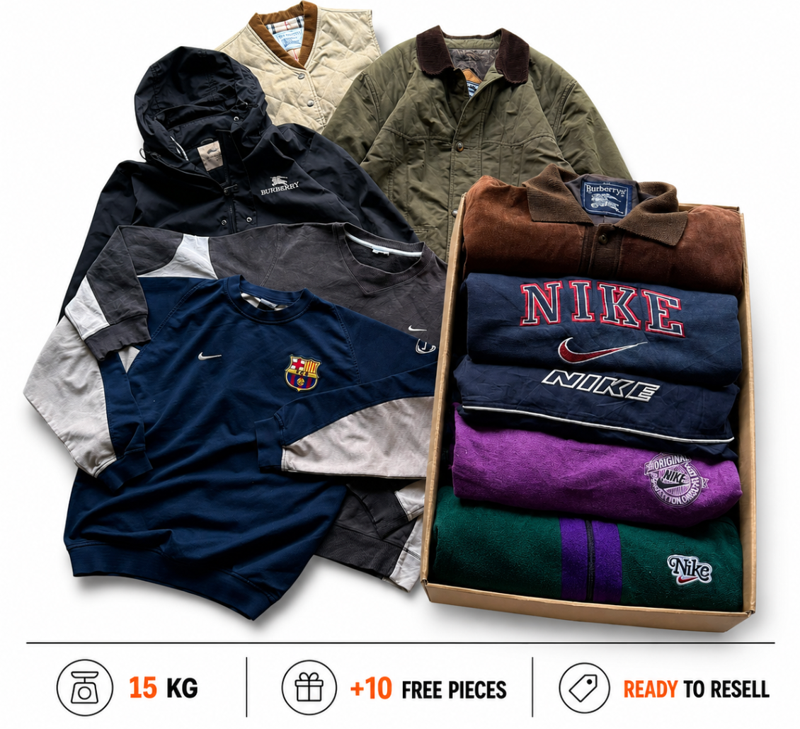 PRE-ORDER NIKE + BURBERRY RESELLER BOX 15KG