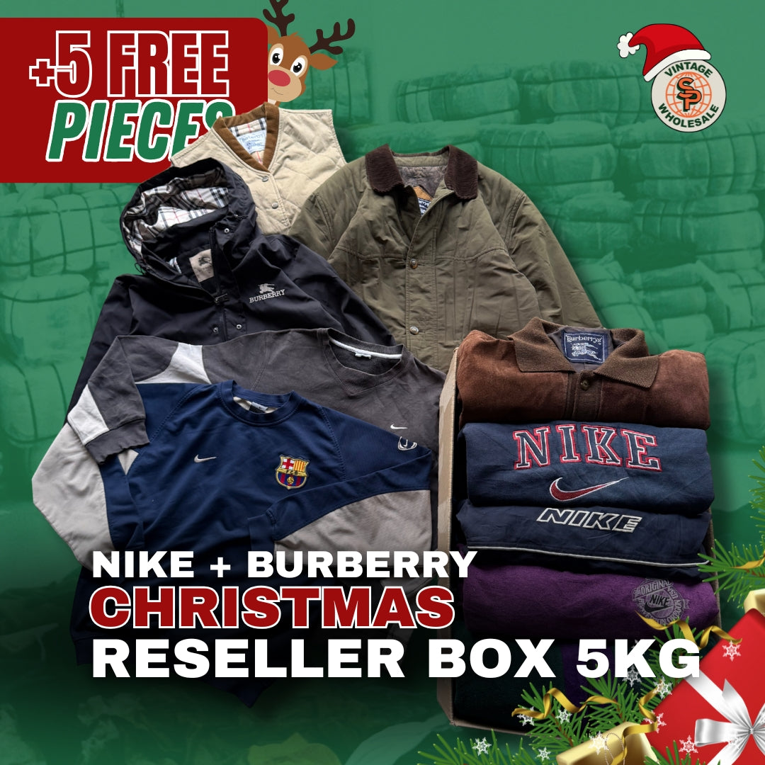 NIKE + BURBERRY CHRISTMAS RESELLER BOX