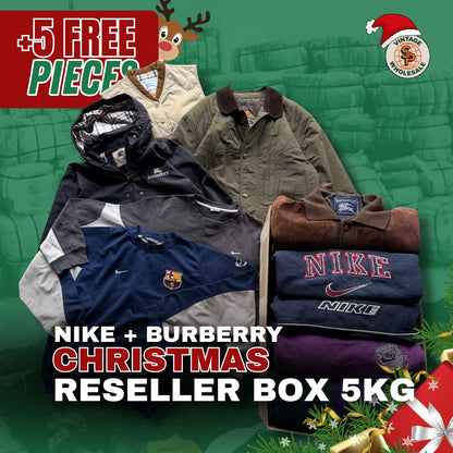 NIKE + BURBERRY CHRISTMAS RESELLER BOX