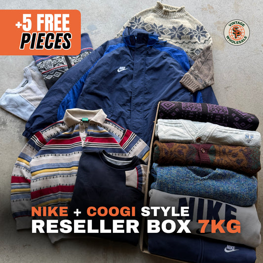 NIKE + COOGI STYLE SWEATERS RESELLER BOX