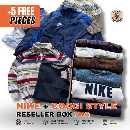 NIKE + COOGI STYLE SWEATERS RESELLER BOX