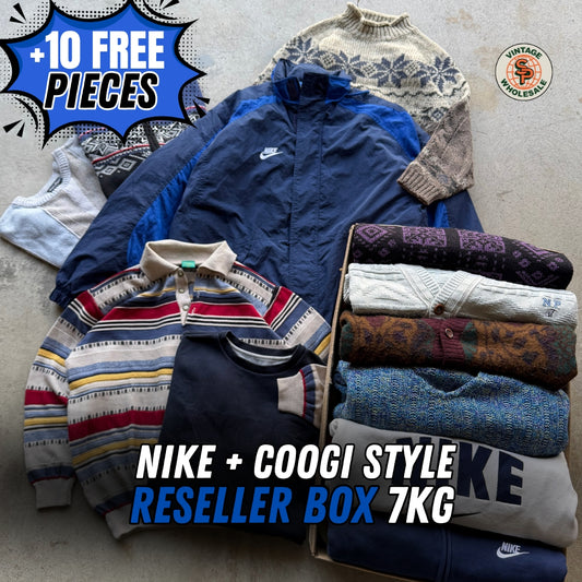 NIKE + COOGI STYLE SWEATERS RESELLER BOX
