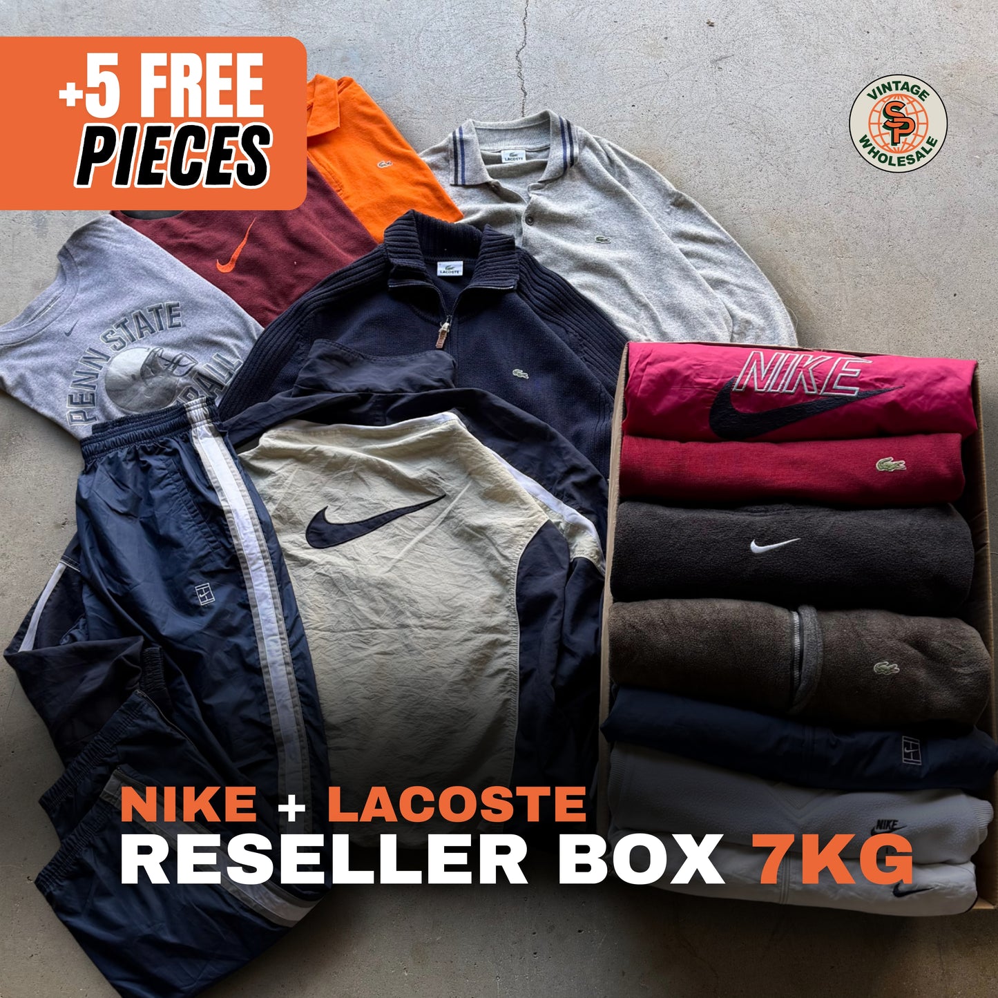 NIKE + LACOSTE RESELLER BOX