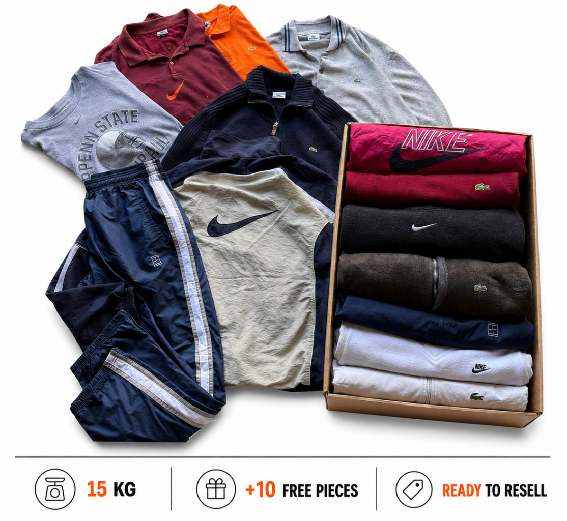 NIKE + LACOSTE RESELLER BOX 15KG