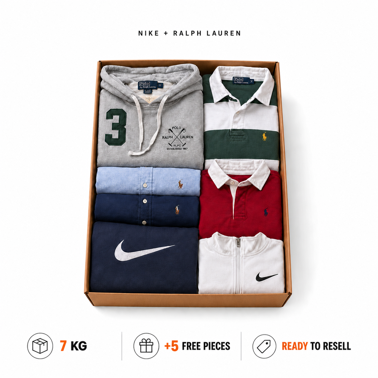 PRE-ORDER RALPH LAUREN + NIKE VINTAGE STARTER BOX