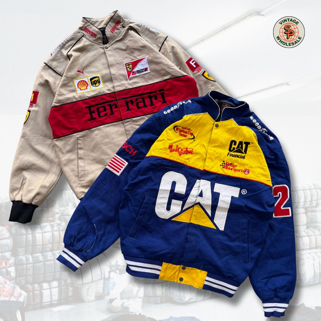 Giacche da corsa Nascar rielaborate - SP Vintage Wholesale