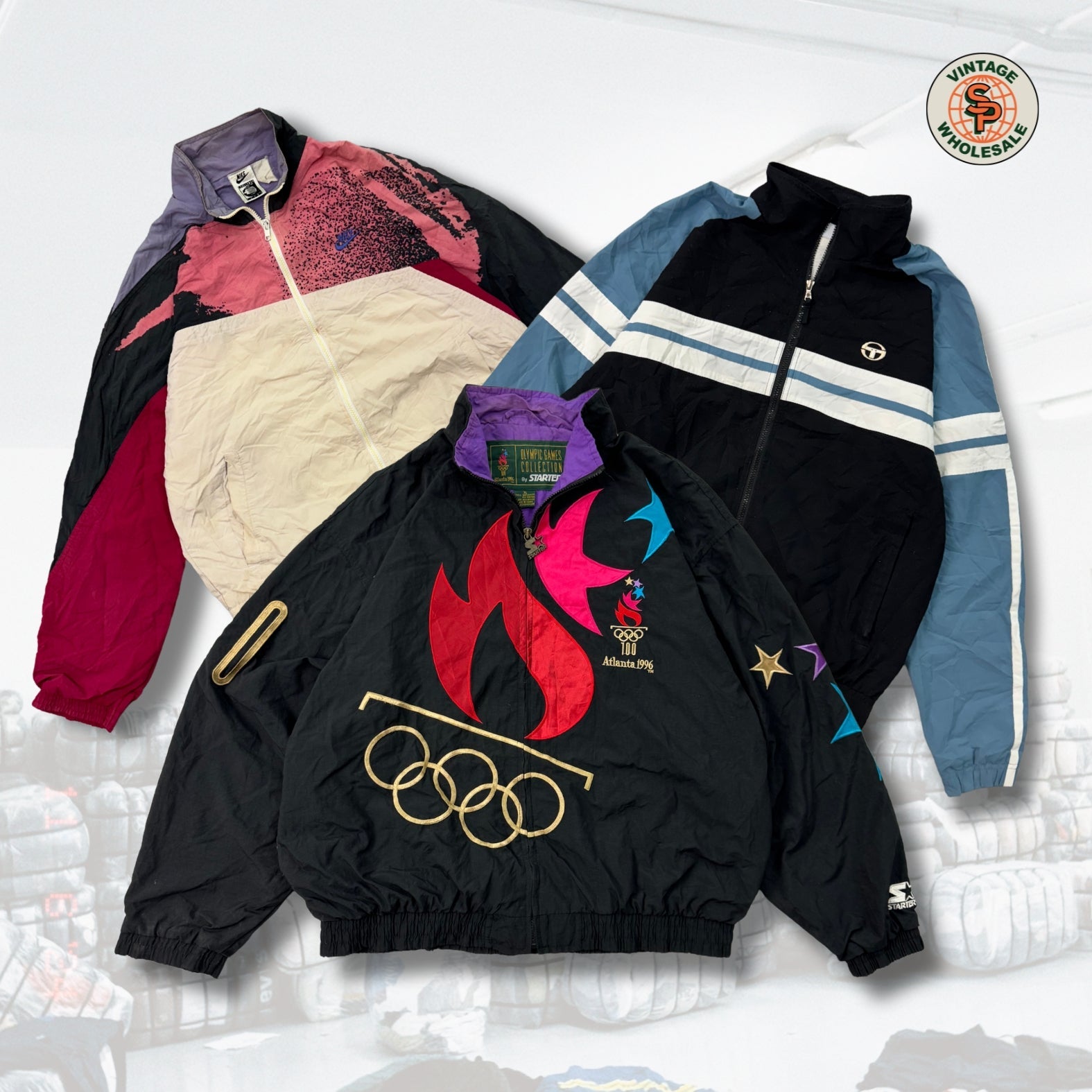PRE-ORDER 10x Chaquetas de marca premium - SP Vintage Wholesale  