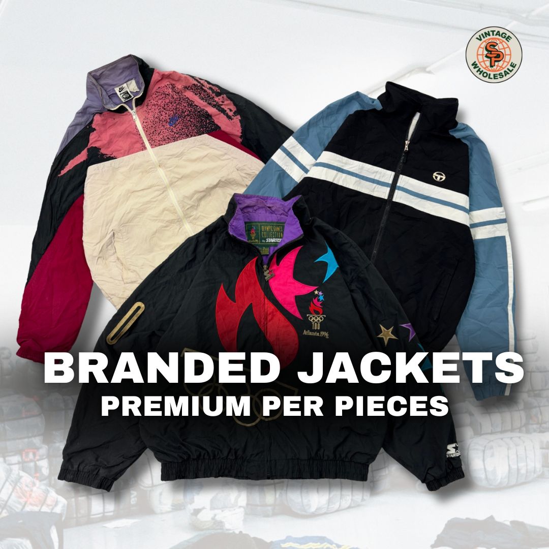 PRE-ORDER 10x Premium brand jackets - SP Vintage Wholesale  
