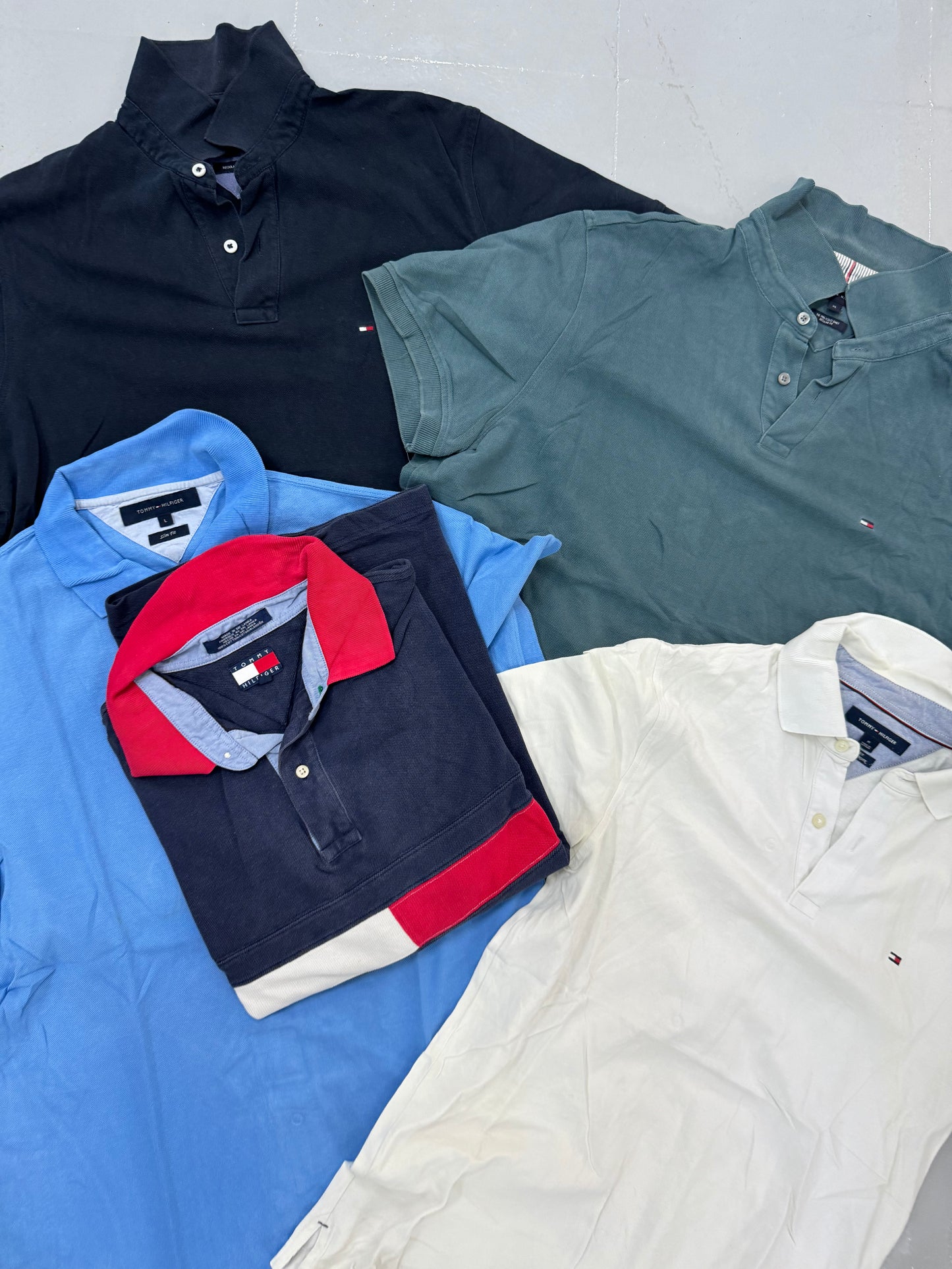 PRE-ORDER 10x Polos Tommy Hilfiger - SP Vintage Wholesale  