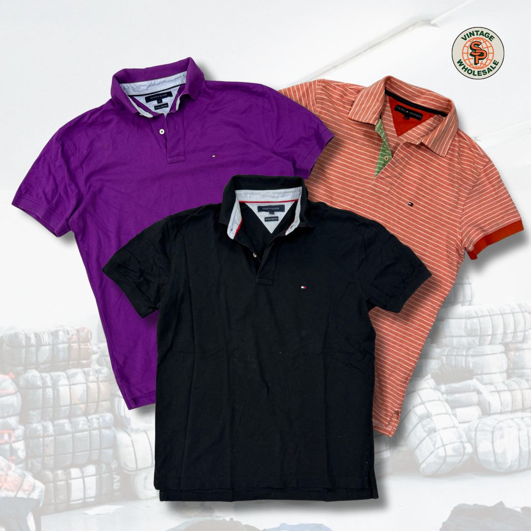 PRE-ORDER 10x Polos Tommy Hilfiger - SP Vintage Wholesale  