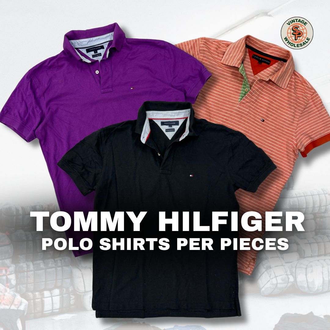 PRE-ORDER 10x Tommy Hilfiger Polo Shirts - SP Vintage Wholesale  