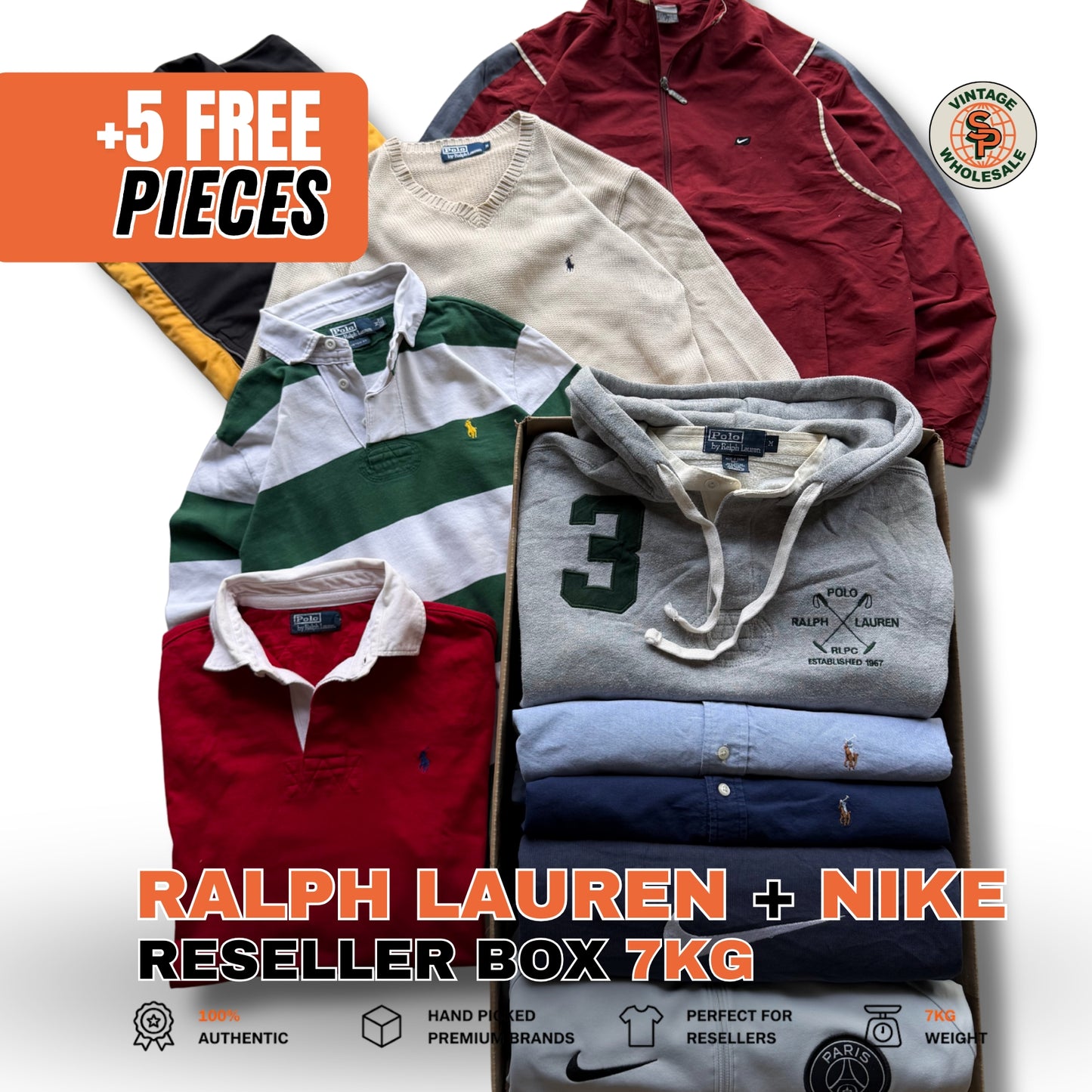 RALPH LAUREN + NIKE RESELLER BOX
