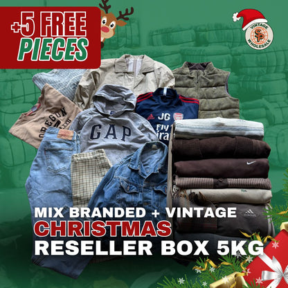 Mix branded + vintage CHRISTMAS RESELLER BOX 🤑