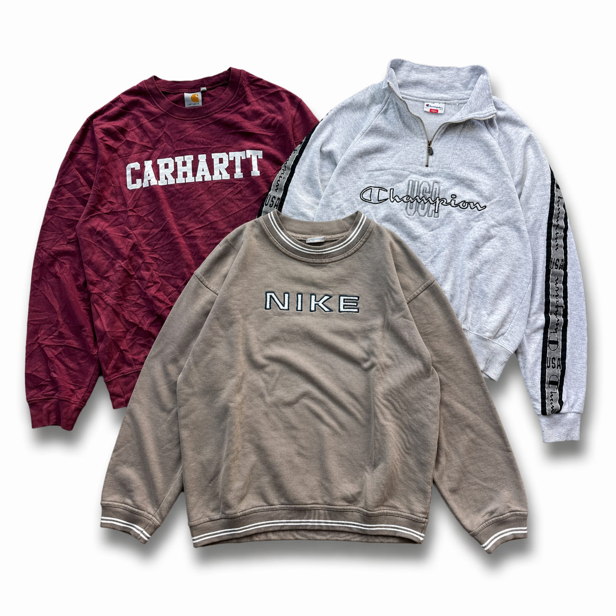 50x Sudaderas vintage de marca A/B