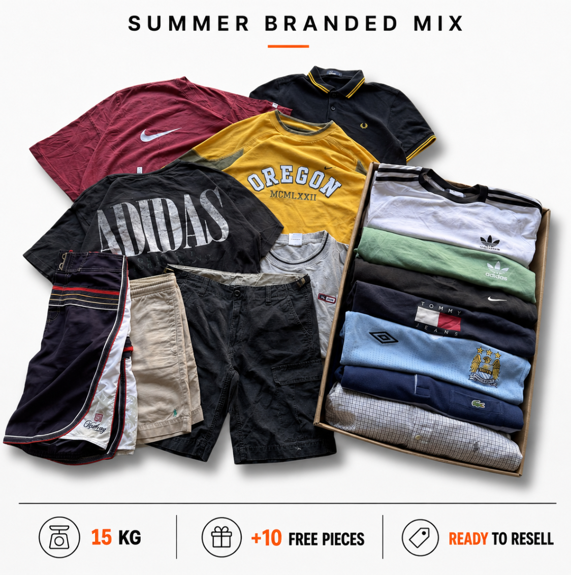 SUMMER BRANDED MIX RESELLER BOX 15KG