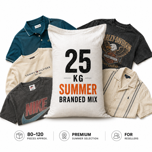 25kg vintage specialist bundle summer branded mix