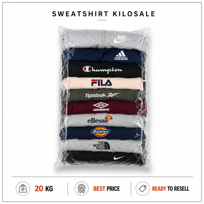 Sweatshirt kilosale 20kg