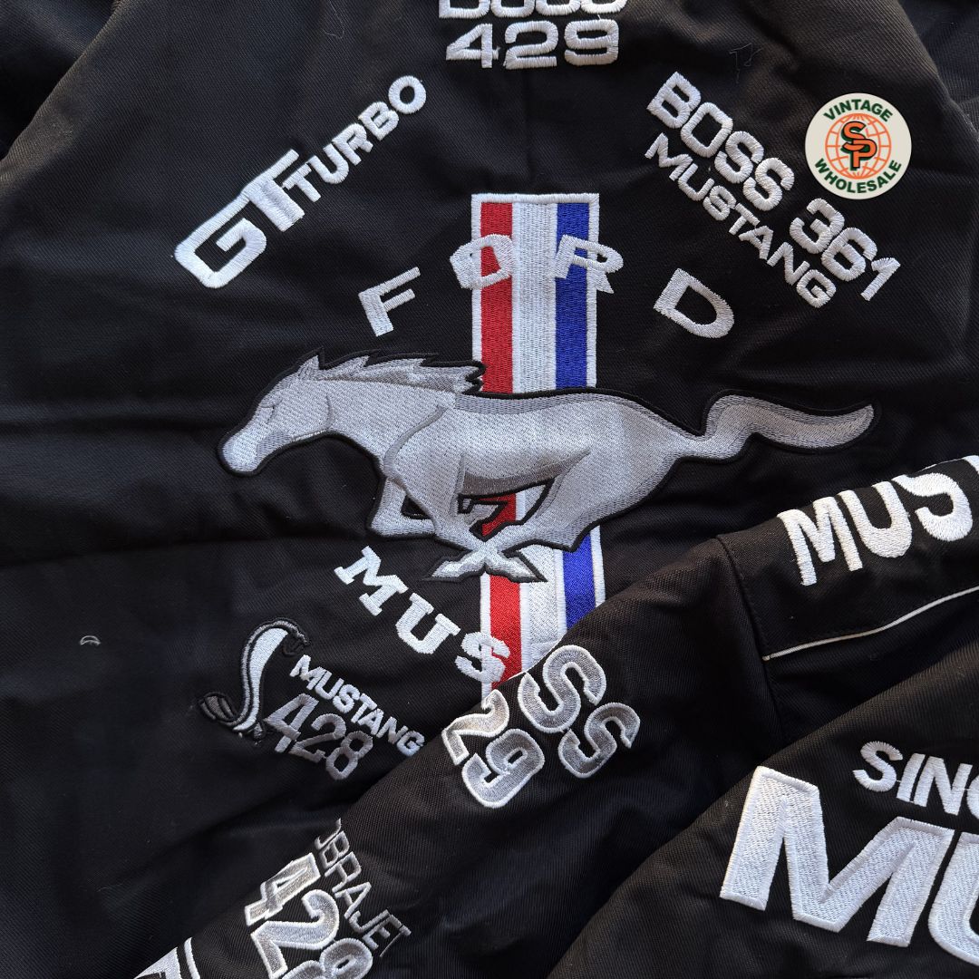 5x Mustang Nascar racing rework jackets