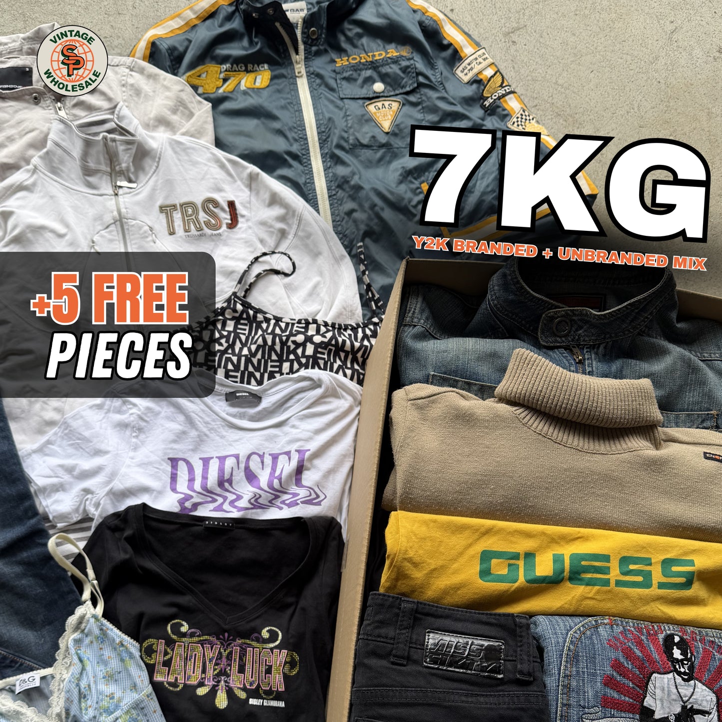 Y2K Branded + Unbranded Mix reseller box