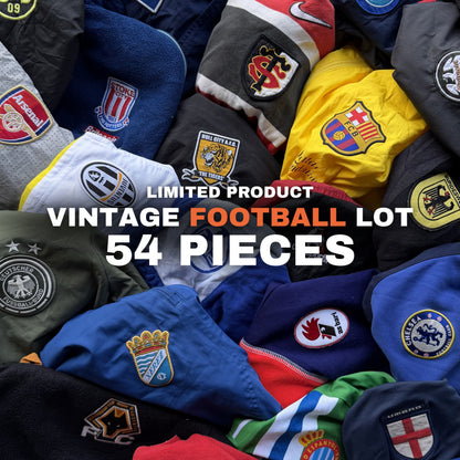 54pcs Vintage football lot