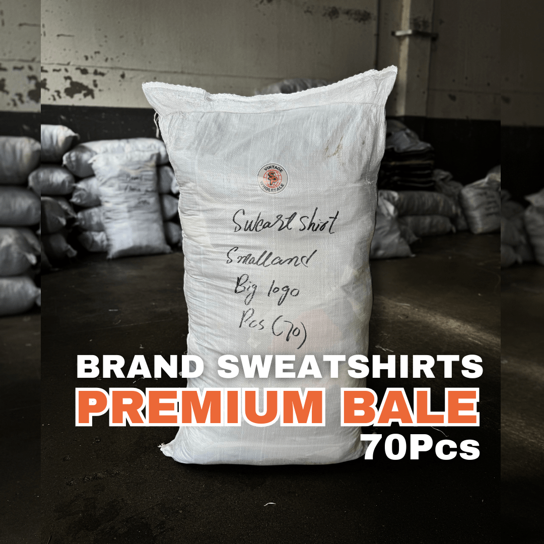 Bala sudaderas marca vintage premium (70pcs) - SP Vintage Wholesale