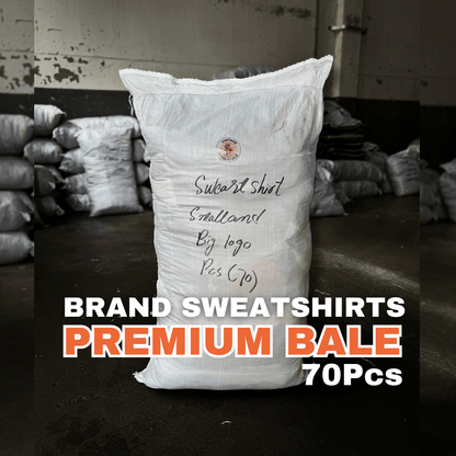 Bala sudaderas marca vintage premium (70pcs) - SP Vintage Wholesale