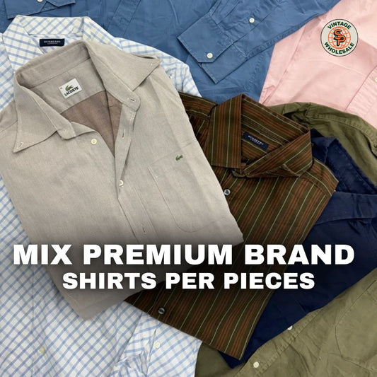 PRE-ORDER 10x camisas de marca premium