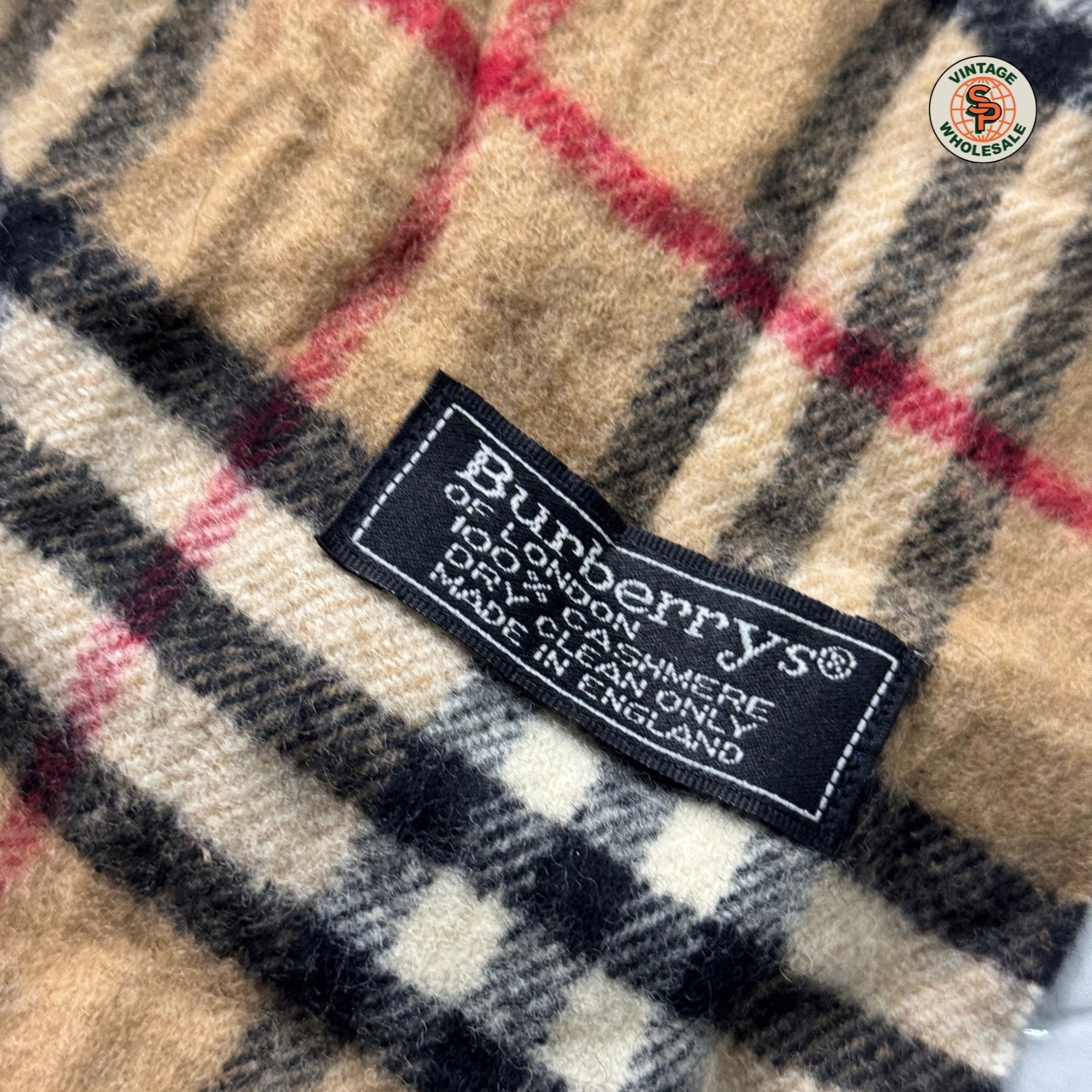 10x Bufanda Burberry vintage - SP Vintage Wholesale  