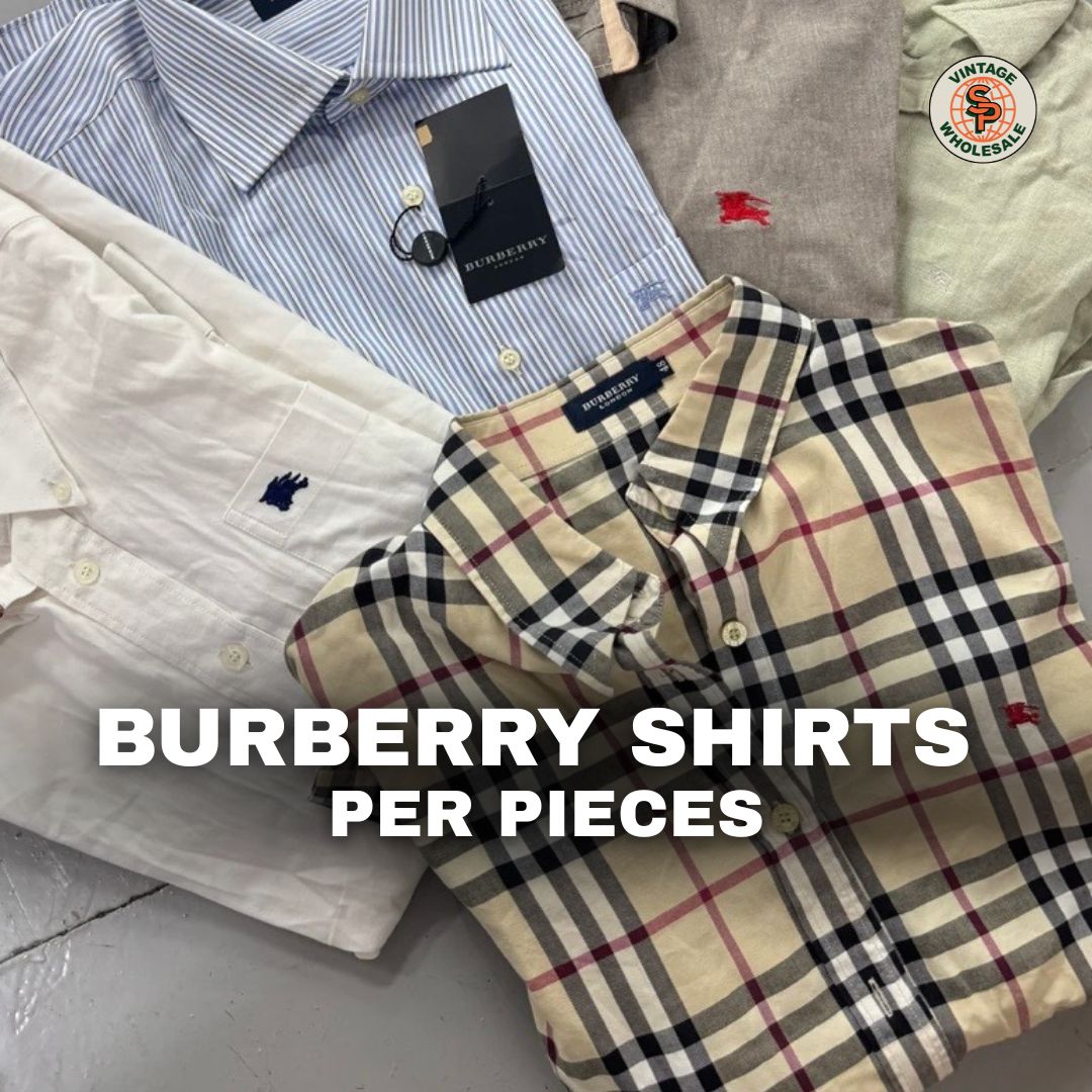 PRE-ORDER 15x camisas vintage Burberry