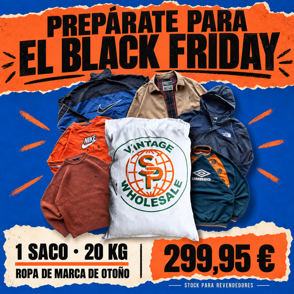 PREPÁRATE PARA EL BLACK FRIDAY — Saco 20 kg de otoño Grado A