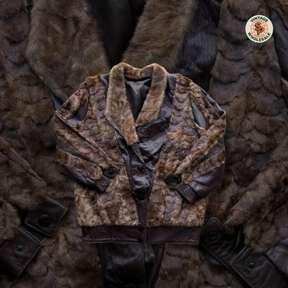 10x Chaquetas de pelo natural por piezas