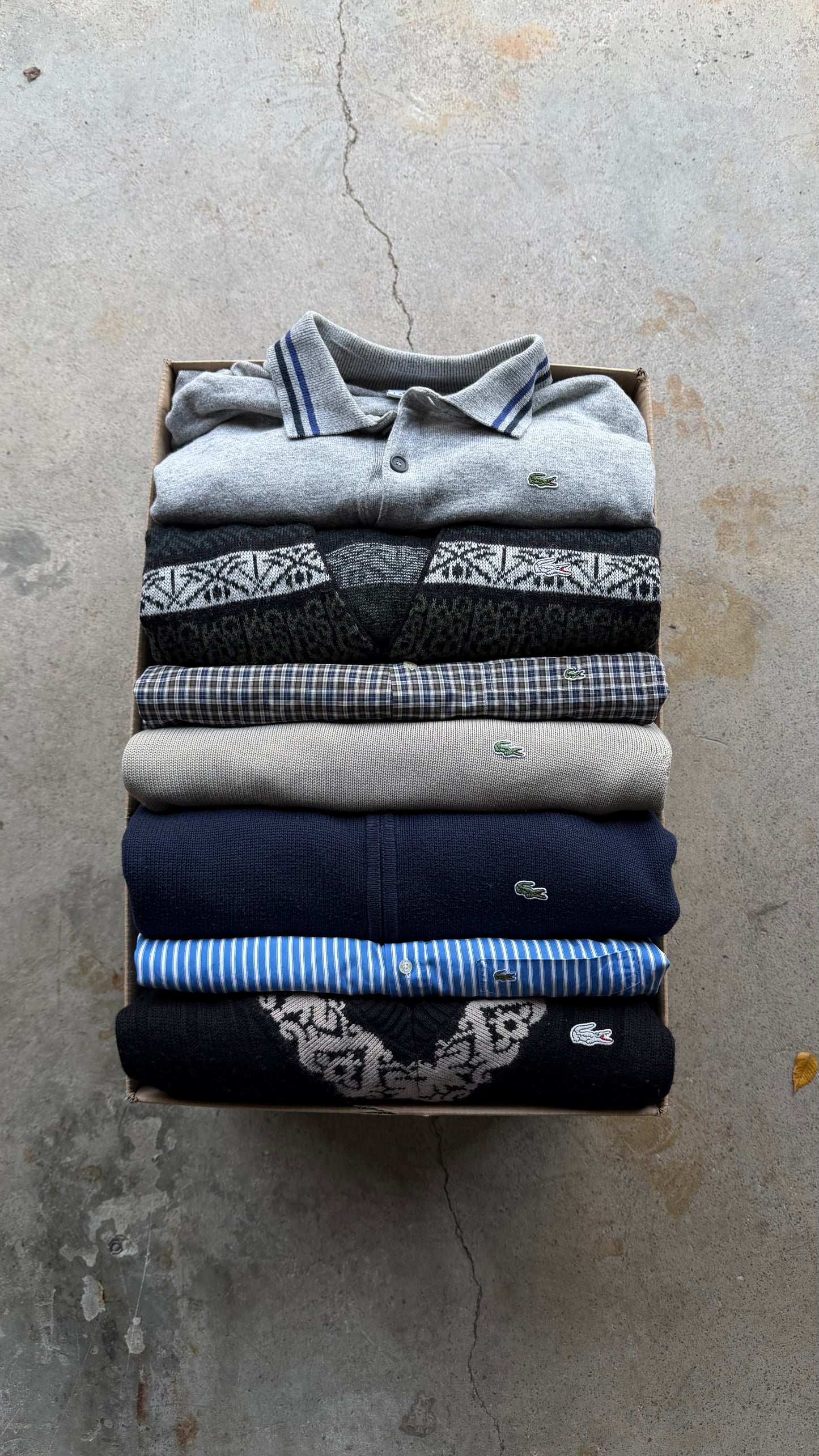 LACOSTE RESELLER BOX 15KG