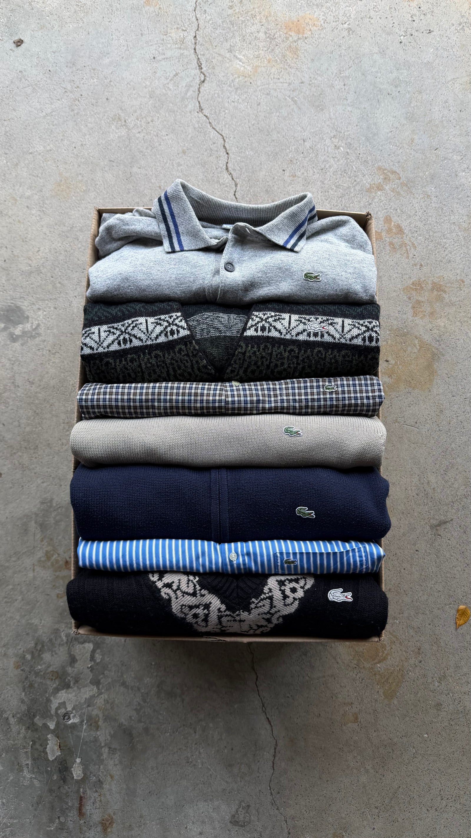 LACOSTE RESELLER BOX 15KG