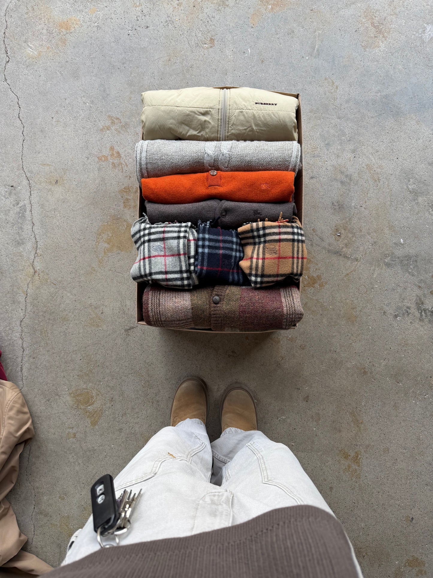 BURBERRY + VINTAGE RESELLER BOX 15KG
