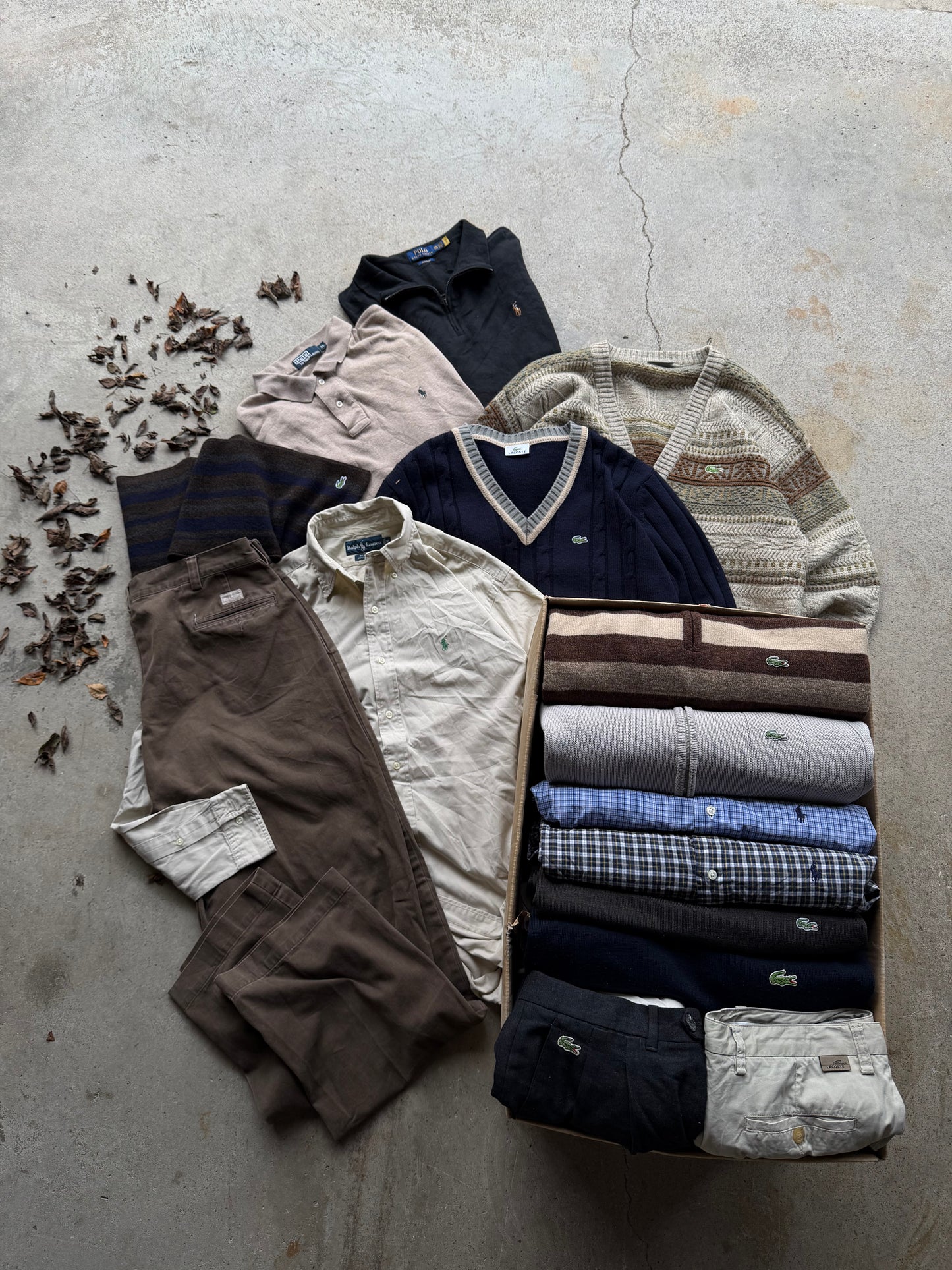 RALPH LAUREN + LACOSTE RESELLER BOX 15KG