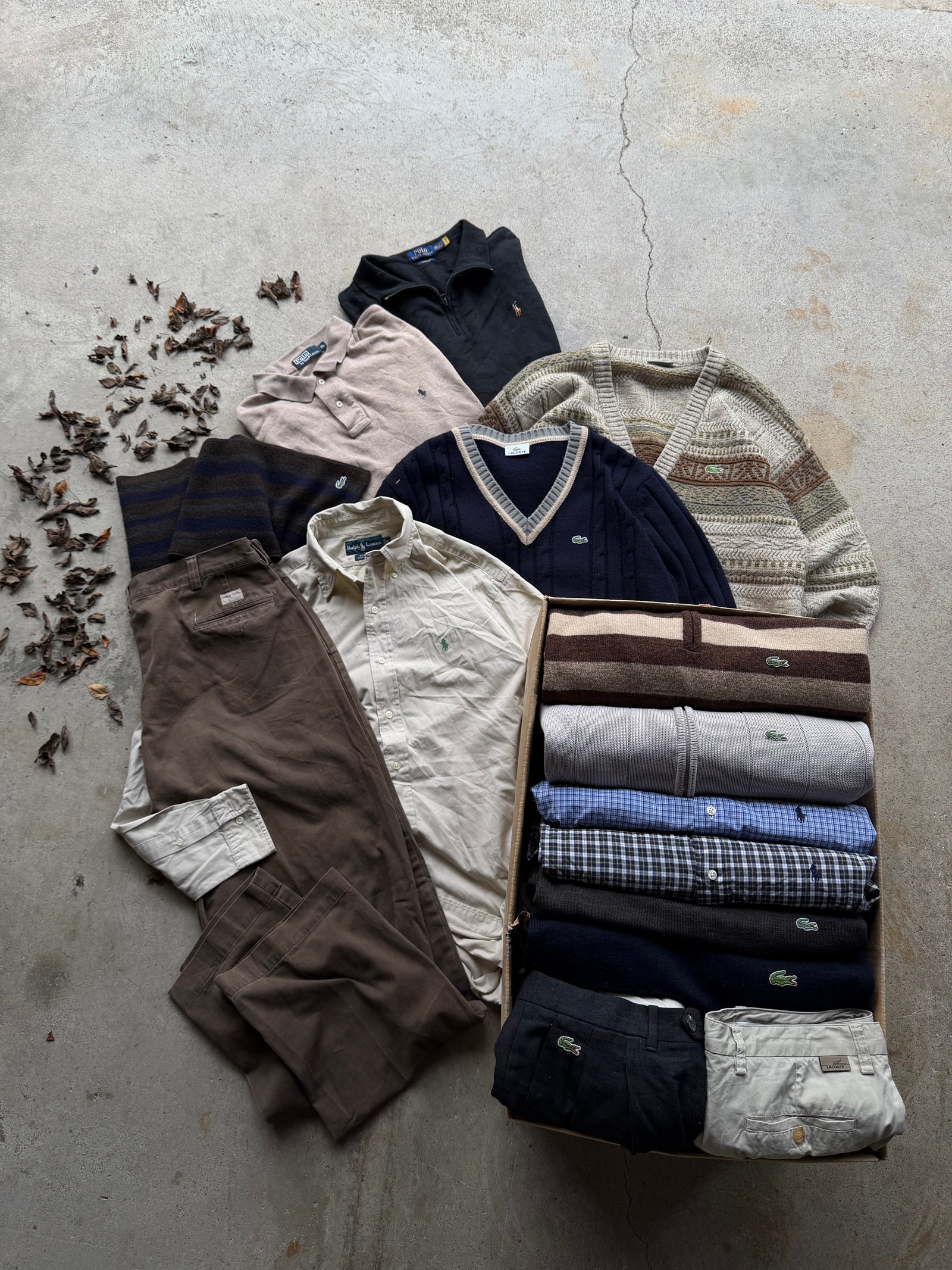 PRE-ORDER RALPH LAUREN + LACOSTE RESELLER BOX 15KG