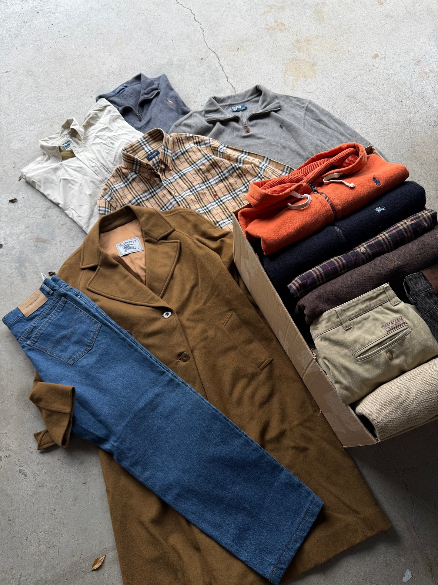 BURBERRY + RALPH LAUREN RESELLER BOX 15KG